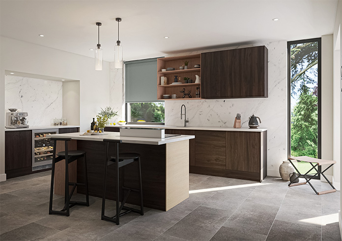 Vernazza (FR), Slate Grey - Twist&Fit Roller Blind - Image 7